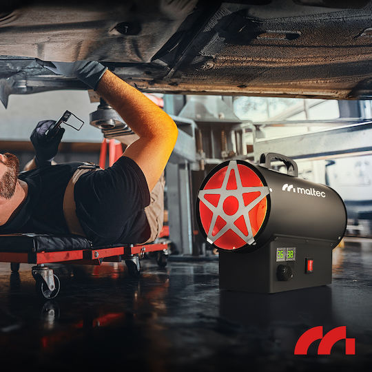 MalTec Βιομηχανικό Αερόθερμο Αερίου 25kW