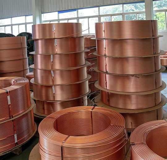 Flexible Copper Refrigeration Pipe R410 Durable Strong 22x1.2mm 2 M