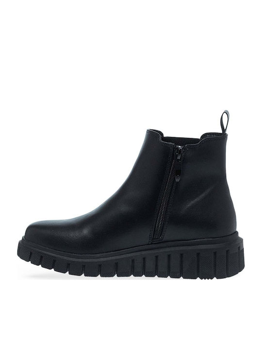 Ghete Chelsea de Damă Negre Culoare