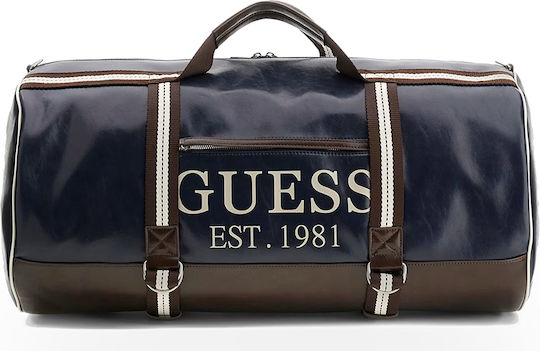 Guess Oslo Weekender Пътна Чанта Синя Текстилна