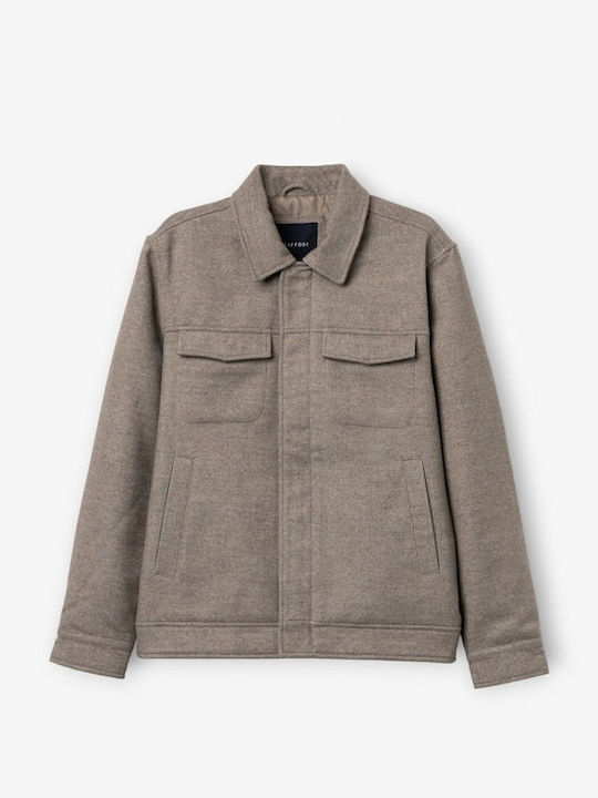 Χειμωνιάτικο Μπουφάν Puffer Beige
