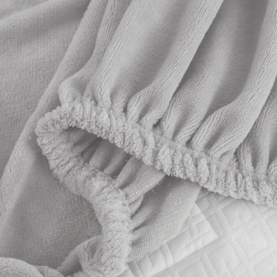 Cosy Life Σετ Μονό 2τμχ 100x200+30εκ. με Λάστιχο Γκρι Ανοιχτό Cosy Life Σετ Μονό 2τμχ 100x200+30εκ. με Λάστιχο Γκρι Ανοιχτό