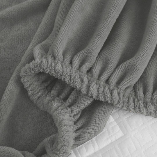 Cosy Life Σετ Μονό 2τμχ 100x200+30εκ. με Λάστιχο Γκρι Cosy Life Σετ Μονό 2τμχ 100x200+30εκ. με Λάστιχο Γκρι