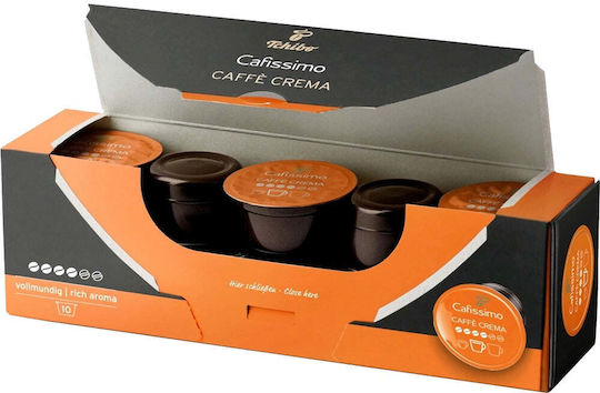 Tchibo Espresso-Caffè-Crema-Kapseln Kompatibel mit Cafissimo-Maschinen 80 Kapseln