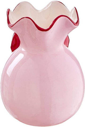 Butlers Decorative Ceramic Vase Present Pink 10x10xH13cm