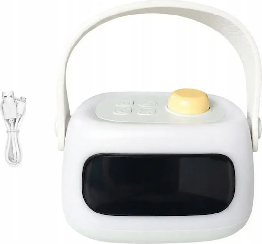 Verk Group Digital LED Tabletop Clock with Alarm Clock