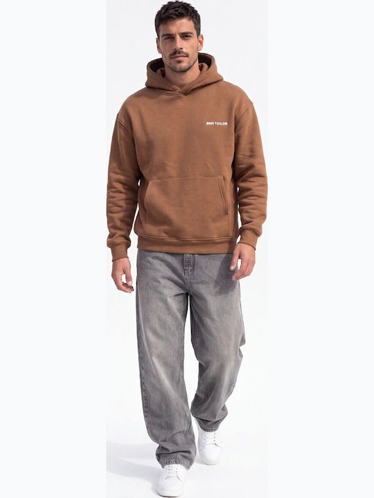 Brown Hooded Sweatshirt