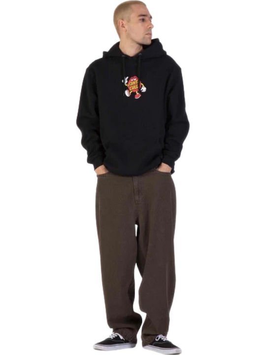 Dot Guy Front Hoodie Schwarz