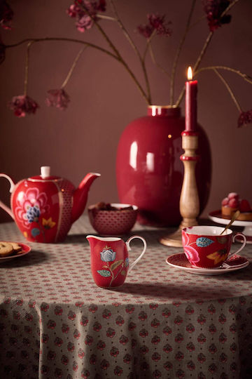 PiP Studio Blooming Tales Ustensilă pentru Lapte de Servire din Porțelan Multicoloră PiP Studio Blooming Tales Ustensilă pentru Lapte de Servire din Porțelan Multicoloră