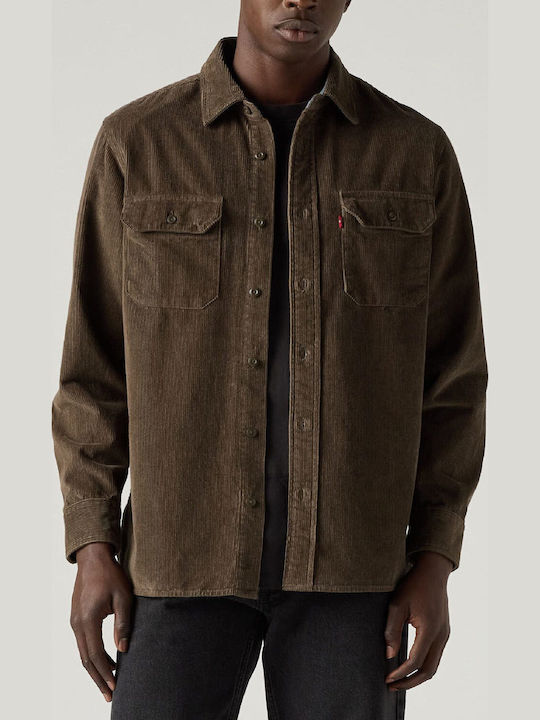 Levi's Classic Worker Cămașă din Catifea Raiată Regular Fit Coffee Levi's Classic Worker Cămașă din Catifea Raiată Regular Fit Coffee