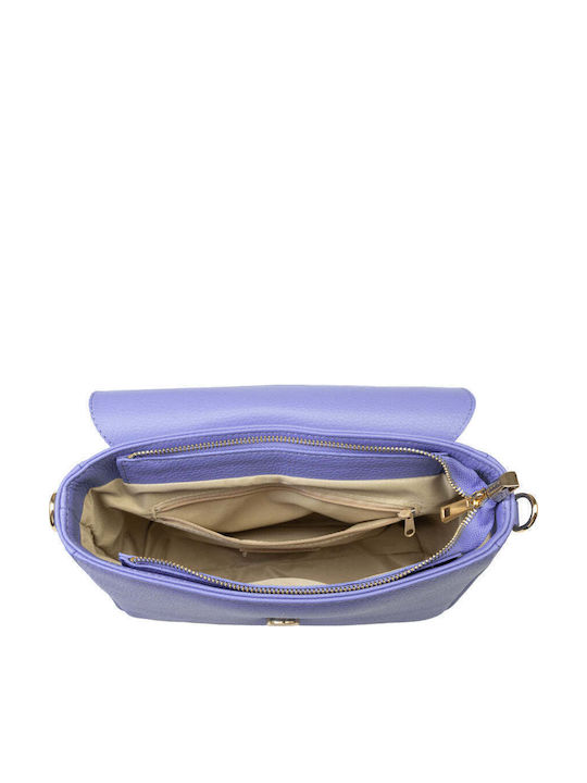 Anisa Geantă de Umăr / Crossbody din Piele pentru Femei Mov