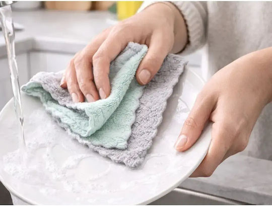 Microfiber Cloths 23 X 23 Cm for Cleaning & Drying – Set of 10 Pieces