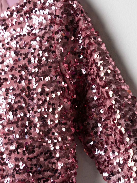 Evita Kinderbekleidungsset mit Rock Winter 2-teilig Rosa