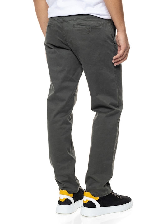 Herren-Chinohose mit Geradem Bein Dk Green