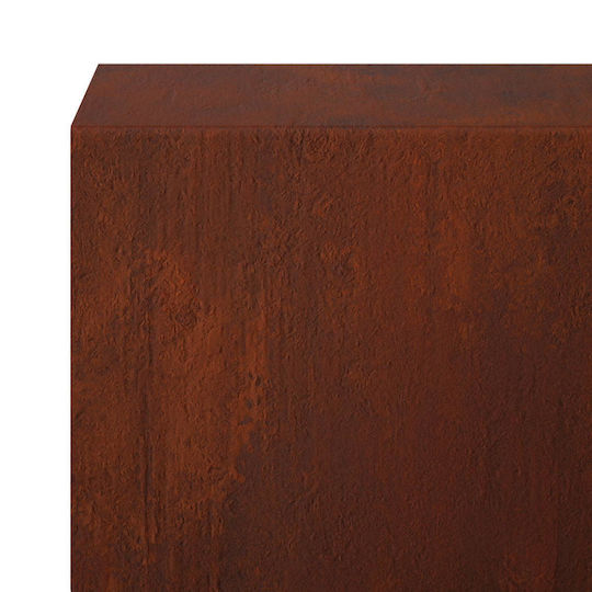 Garden Fence Cover Strips 20 Pcs 100 x 5 x 5 cm 8013010 Rusty