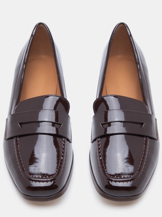 Women's Loafers in Brown Colour
