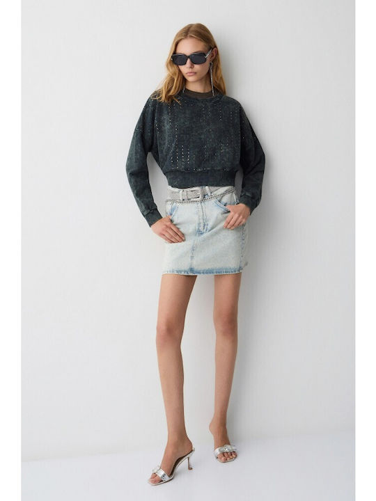 Women's Sweatshirt Dark Green