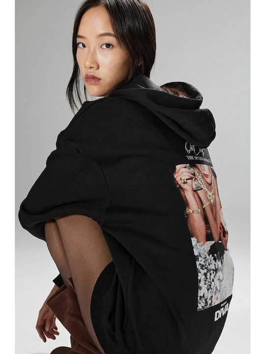 Women's Hooded Sweatshirt Black
