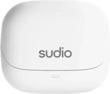 Sudio C8 In-ear Bluetooth Handsfree Ακουστικά με Αντοχή στον Ιδρώτα και Θήκη Φόρτισης Λευκά