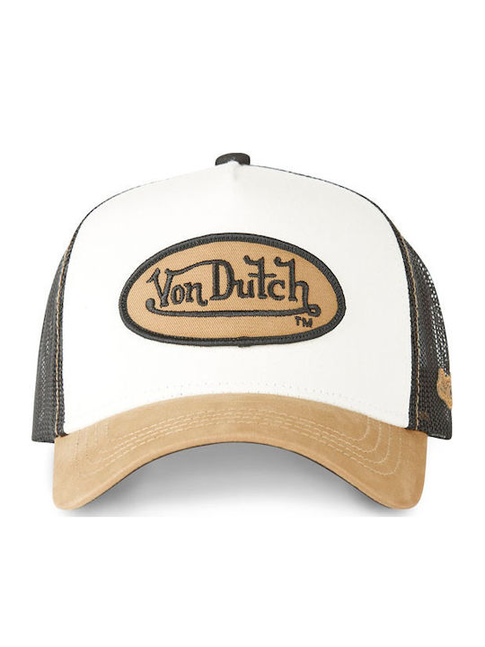 Von Dutch Шапка Classic Logo Cap Кафяво Каки