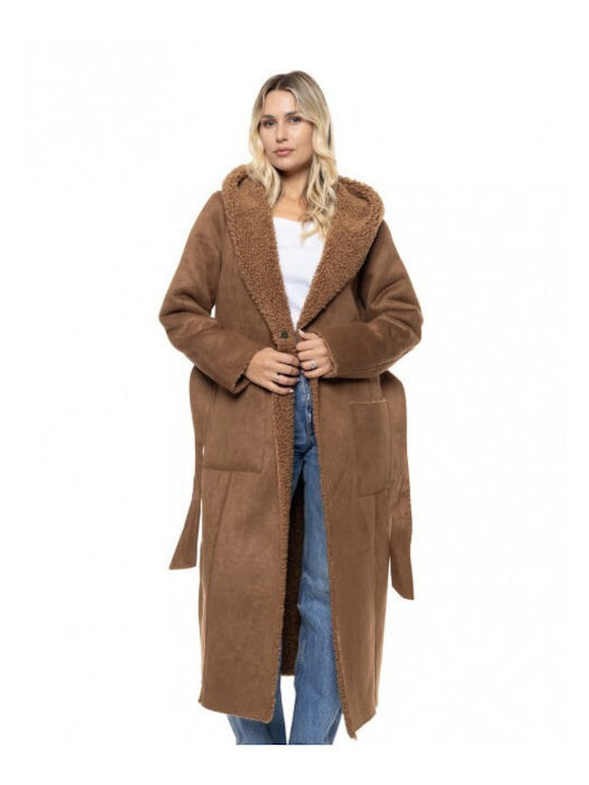 Дамско палто Camel