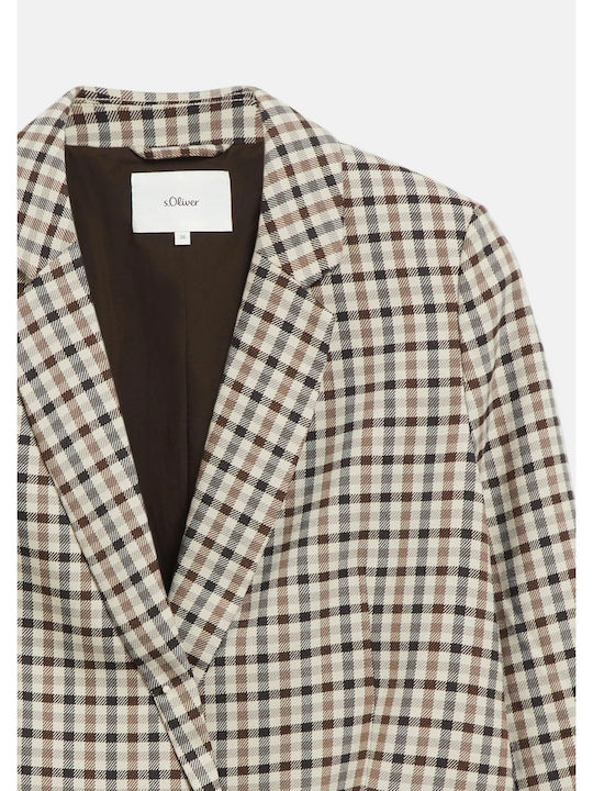 s.Oliver Damenblazer Beige