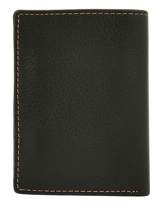 Leather Men's Wallet with RFID Black
