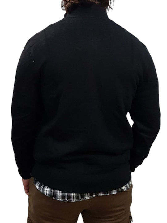 Herren-Strickjacke Black