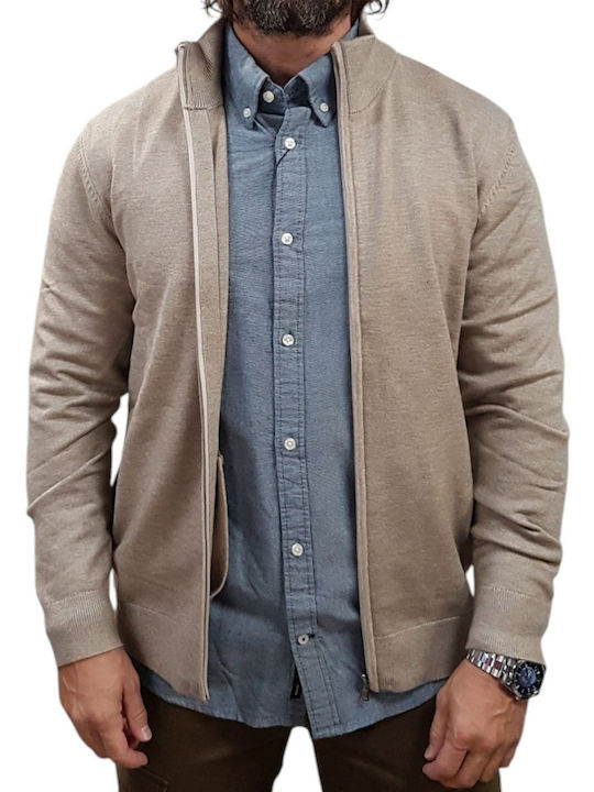 Cardigan bărbătesc Beige
