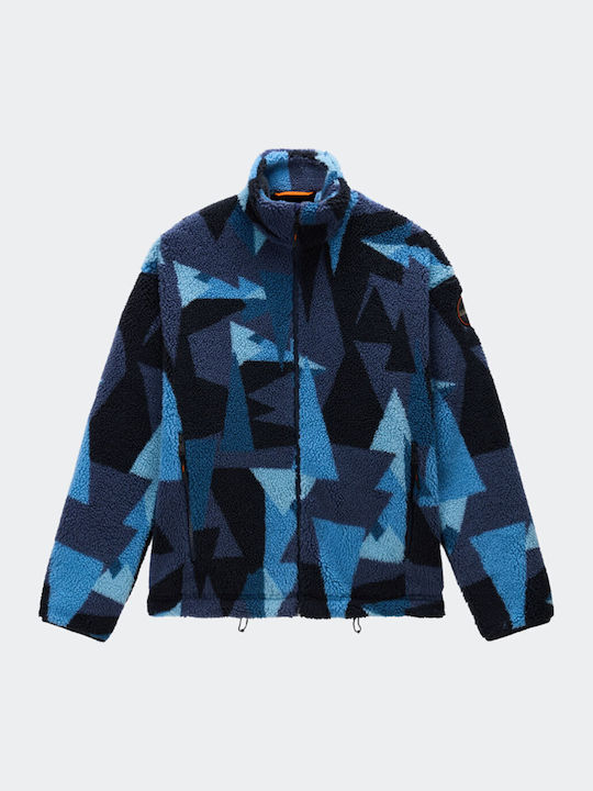 Men's Blue Fleece Jacket