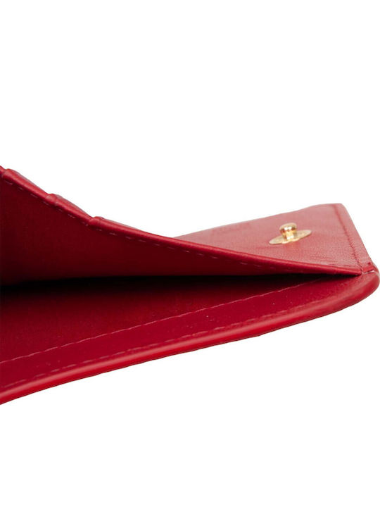 Leather Women's Wallet Red