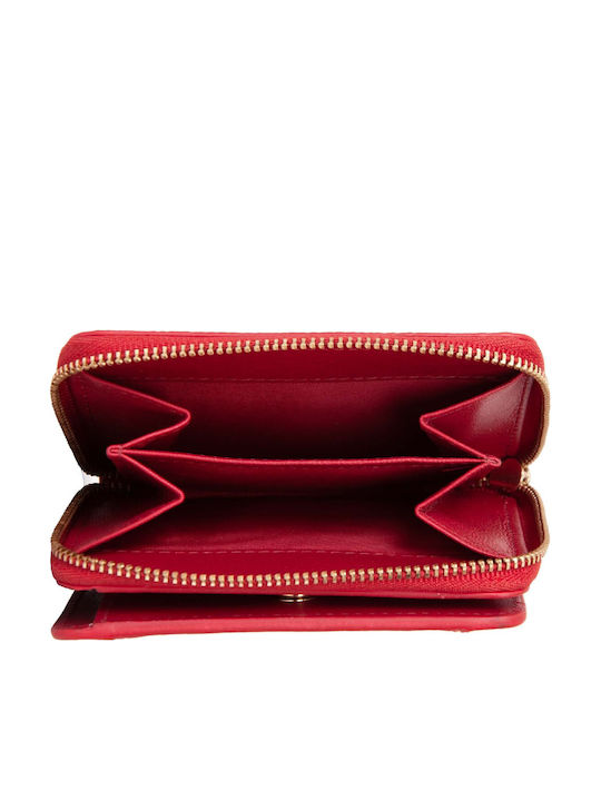 Leather Women's Wallet Red