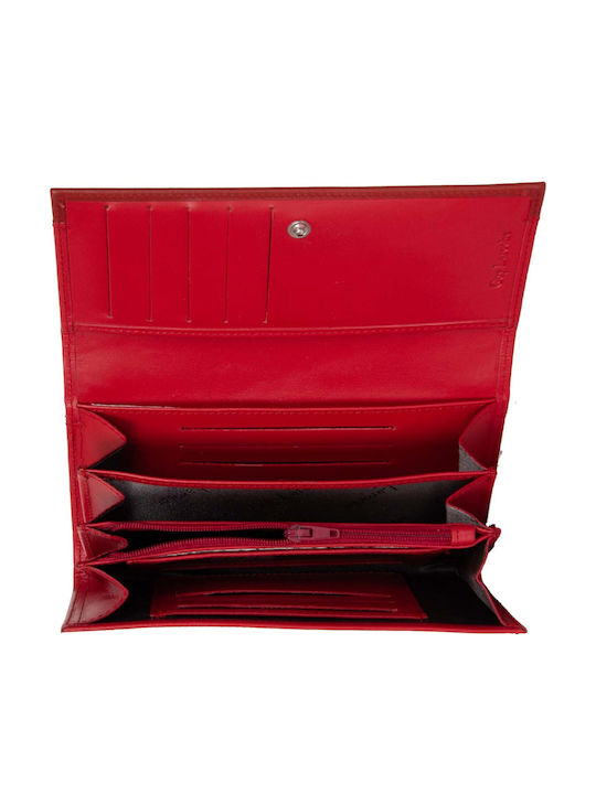 Red Leather Women's Wallet