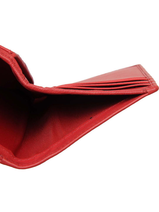 Red Leather Women's Wallet