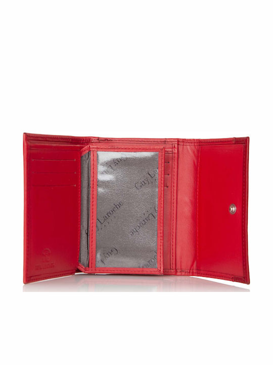 Leather Women's Wallet Red