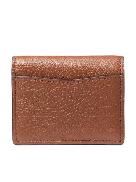 Michael Kors Sm Compact Γυναικείο Πορτοφόλι Καφέ 32F6AYTD1E-230 Michael Kors Sm Compact Γυναικείο Πορτοφόλι Καφέ 32F6AYTD1E-230