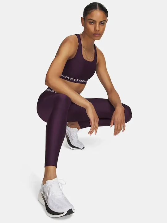 Under Armour HeatGear Training Women's Cropped Leggings Purple