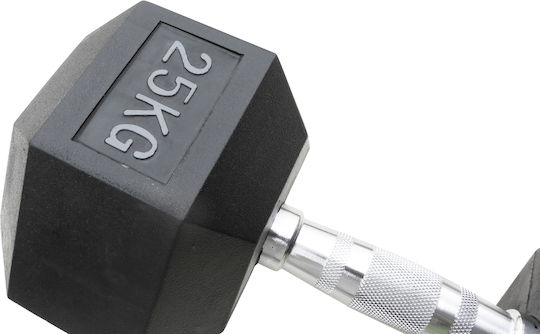 MegaFitness Sechseckige Hantel 1 x 25 kg