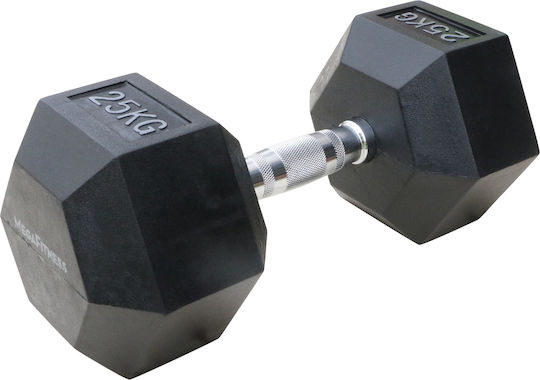 MegaFitness Sechseckige Hantel 1 x 25 kg