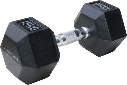 MegaFitness Sechseckige Kurzhantel 1 x 15 kg