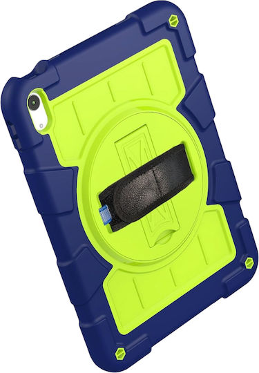 Rugged Protective Case Ipad 9.7" 2017/2018 360 Stand Strap Green