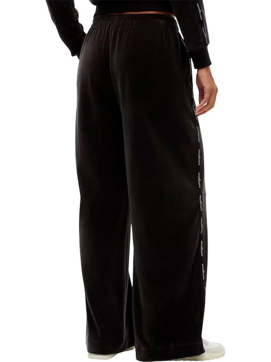Tommy Hilfiger Black Velvet Sweatpants