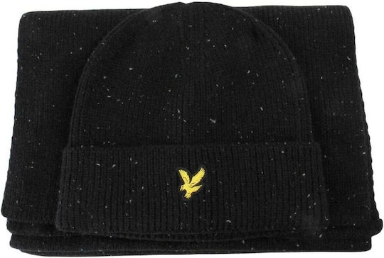 Beanie Men's Knitted Beanie in Black