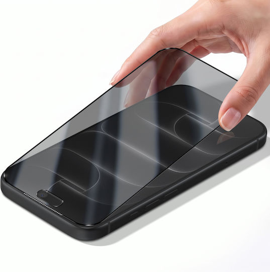 Avizar Tempered Glass Screen Protector Iphone 18 Pro Max Privacy Anti-spy Transparent Black