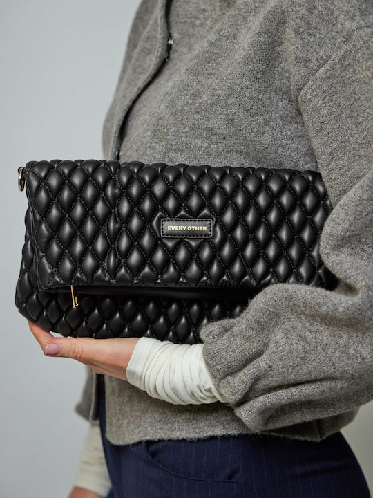 Schwarze Damen-Clutch