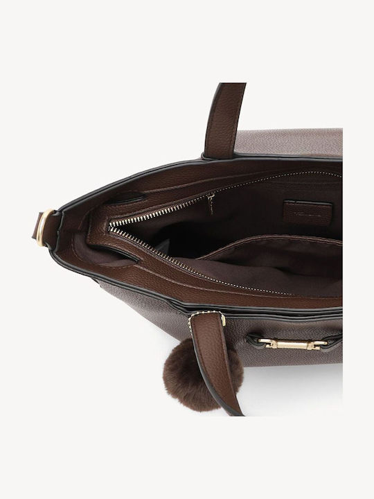 Damenhandtasche / Schultertasche Braun
