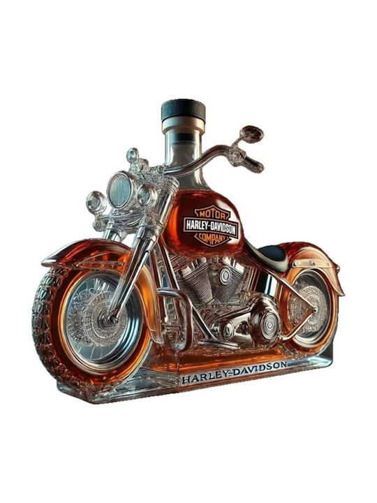 Harley Стъклена гарафа за сервиране на вино със запушалка 1000 мл Harley Стъклена гарафа за сервиране на вино със запушалка 1000 мл
