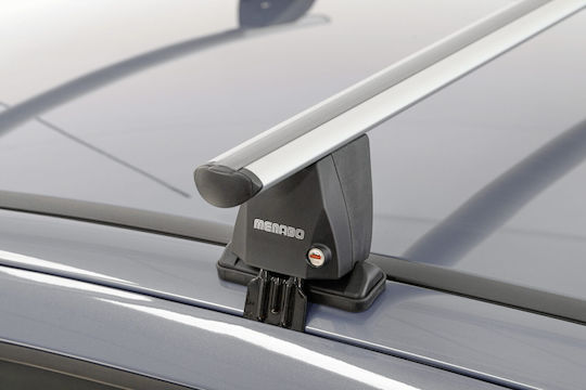 Menabo Complete Set Aluminum Car Roof Bars Delta L 141 Cm Silver Ford Fiesta V 3 Doors 2002>2008 2 Pieces 9770 Mb+12530 Mb Mp.fo.12530/mb-dlts-5 Menabo Complete Set Aluminum Car Roof Bars Delta L 141 Cm Silver Ford Fiesta V 3 Doors 2002>2008 2 Pieces 9770 Mb+12530 Mb Mp.fo.12530/mb-dlts-5
