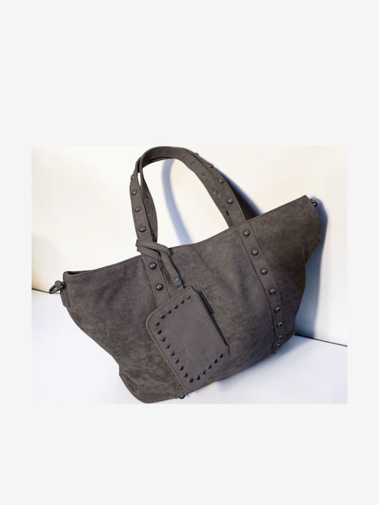 Women's Suede Shoulder Bag Puro