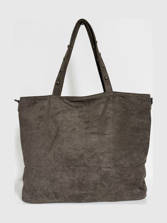 Women's Suede Shoulder Bag Puro